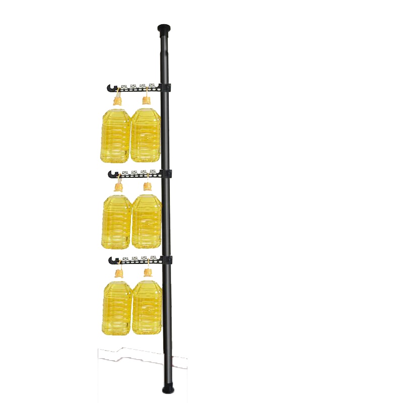 鑫金虎顶天立地晾衣架卧室落地挂衣架不锈钢单杆双杆式衣帽架晒衣架