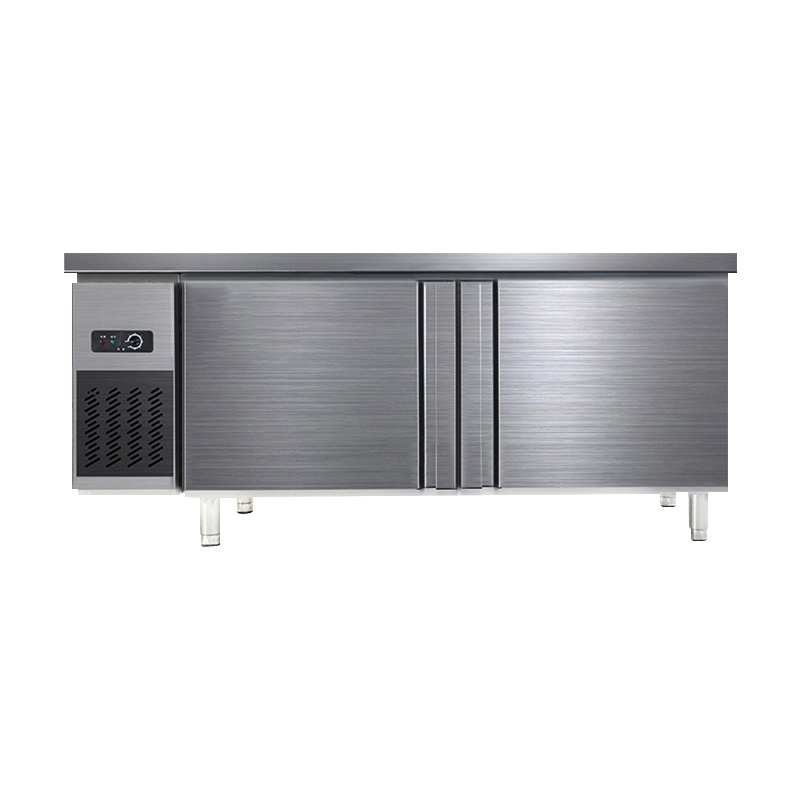 铭首(Minsow) PLS-15N2 1.5米双温工作台 卧式冷柜 商用厨房柜 不锈钢奶茶店 商用工作台