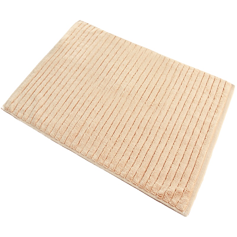 三利 纯棉加厚毛圈吸水地巾 浴室防滑脚垫