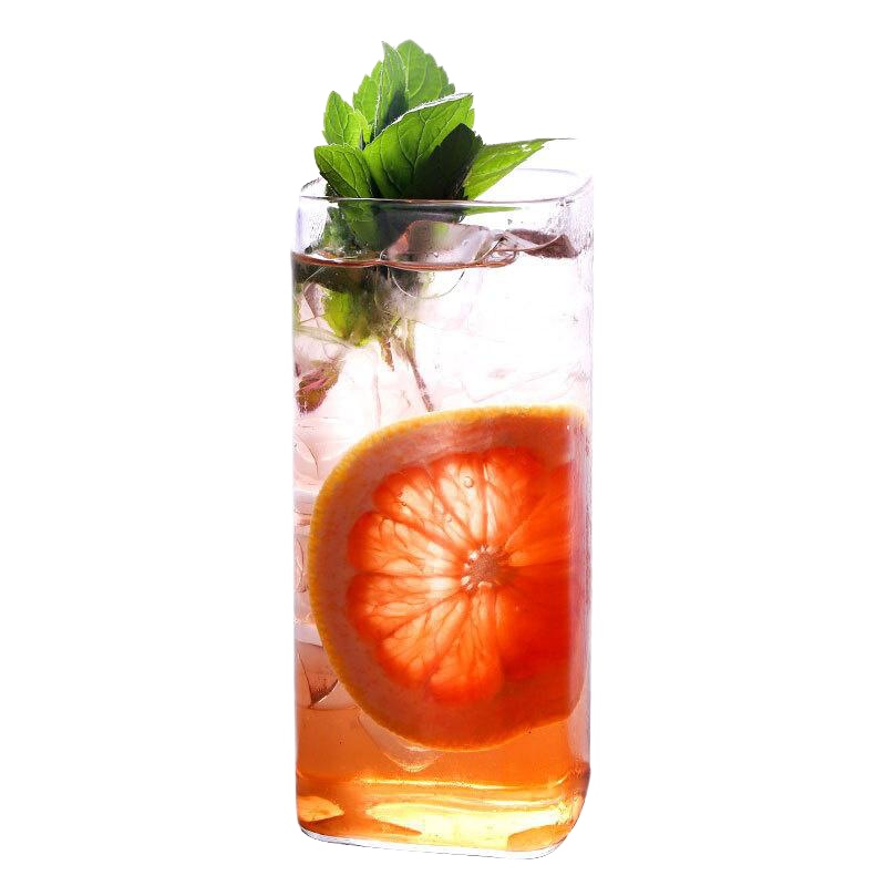 耐热玻璃杯子家用简约ins茶杯透明牛奶饮料杯酒店茶楼 封后 (金字请勿使用微波炉)