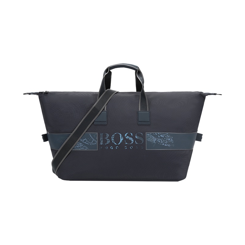 雨果博斯 HUGO BOSS 男士 多元安纤维(循环利用)手提单肩斜挎包旅行包50454195