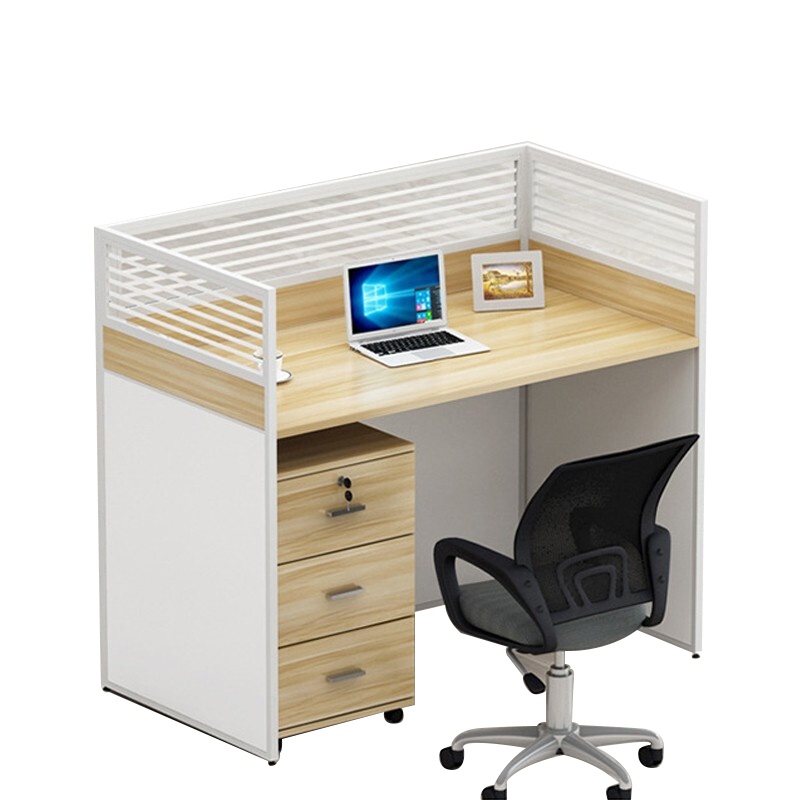 全简屏风办公桌简约现代职员桌员工桌员工位工作位电脑桌卡座组合