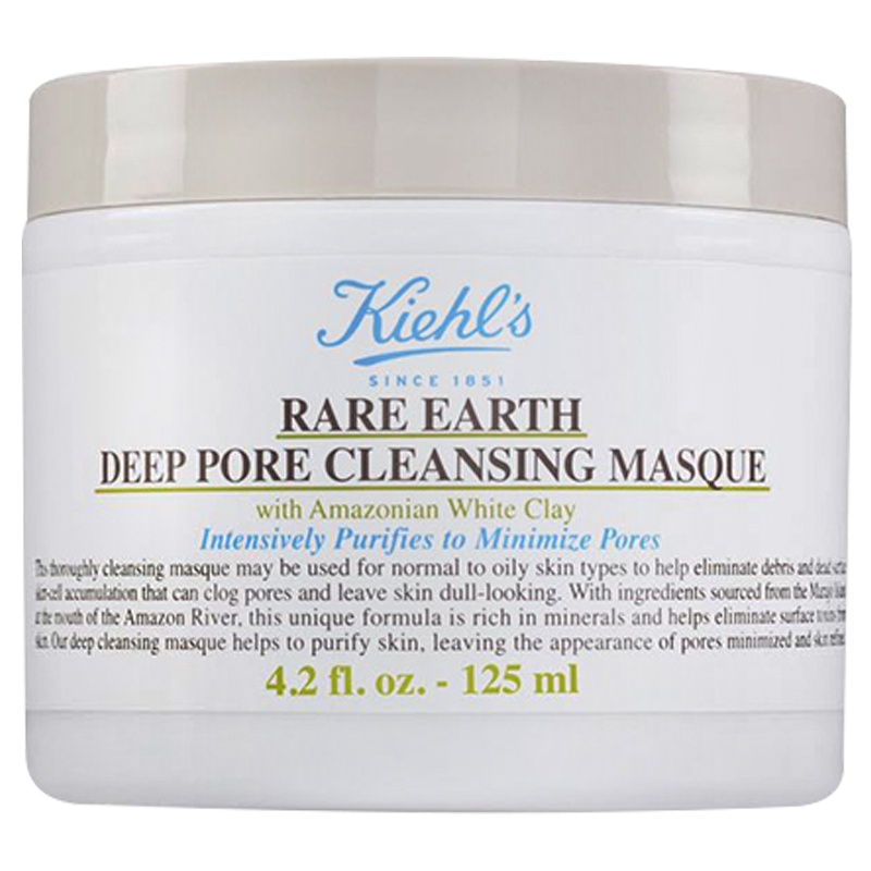 科颜氏(Kiehl's)亚马逊白泥清洁面膜125ml深层清洁