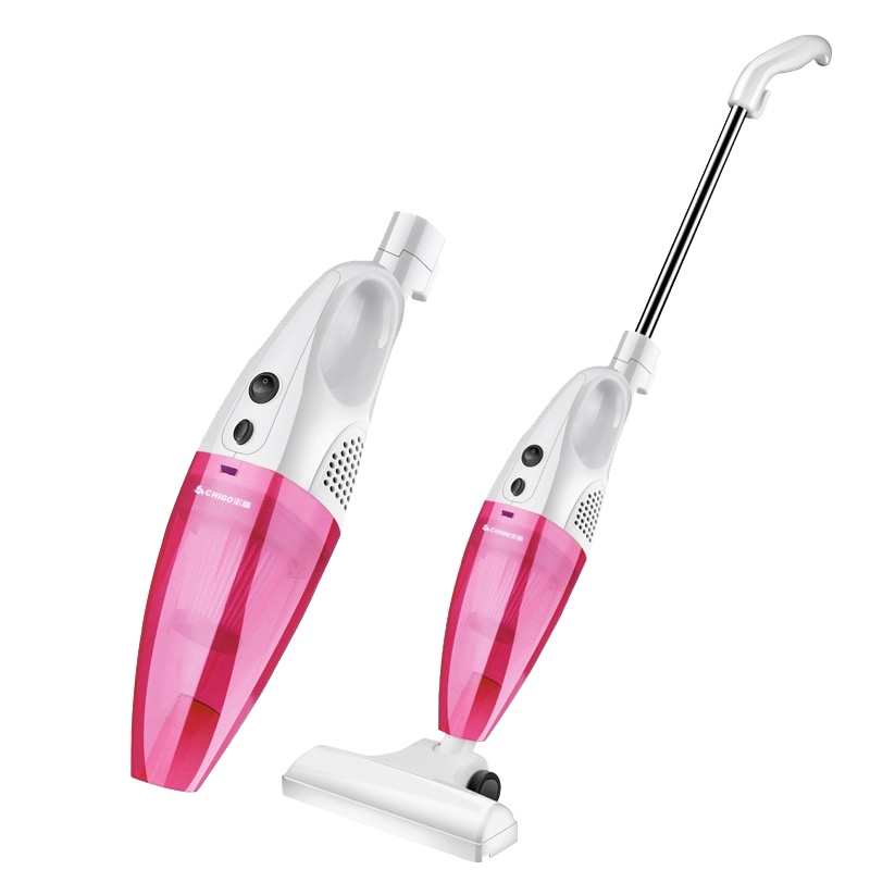 志高（CHIGO）吸尘器ZG-RY02A手持两用式强力小型迷你家用地毯除螨机吸尘器红色
