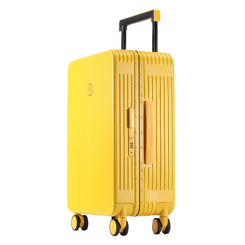 SGG宽拉杆行李箱24寸铝框拉杆箱万向轮男女20寸登机箱ins网红密码箱PC旅行箱28寸出国托运箱子硬箱包26寸皮箱