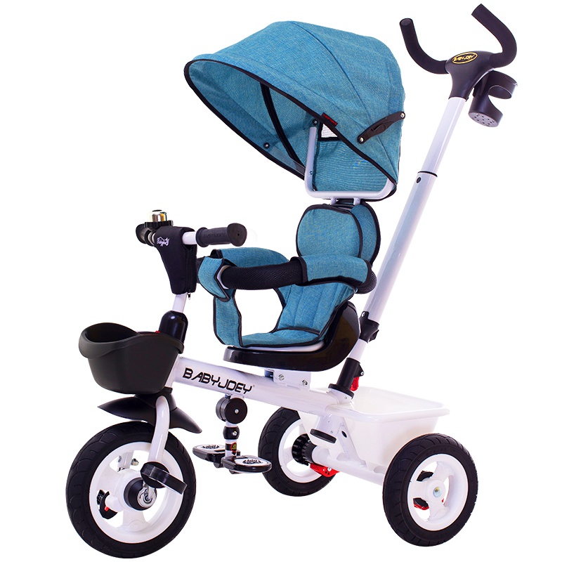 童车三轮车手推车 Babyjoey 英国儿童三轮脚踏车折叠宝宝1-3-5岁手推车自行车 至尊宝