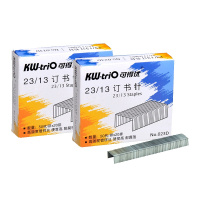 可得优(KW-triO)023D 23/13重型订书针5盒 可装订100页 金属订书针12.85*13办公加厚订书钉