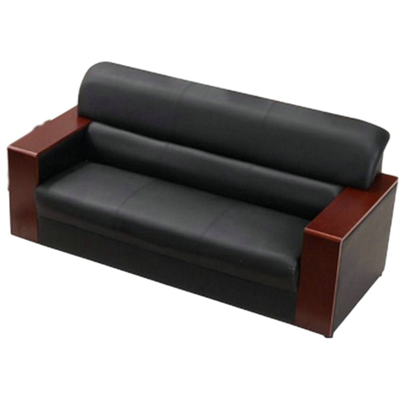 逐鹿中原办公沙发茶几组合TY094三人位沙发