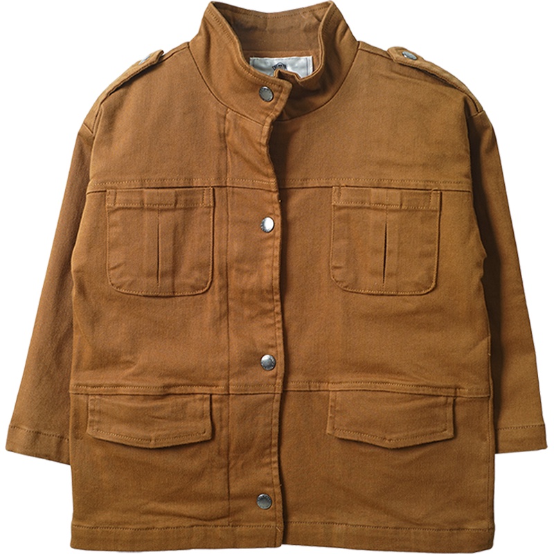 婴姿坊男小童洋气外套 儿童外衣 男童宝宝秋装上衣