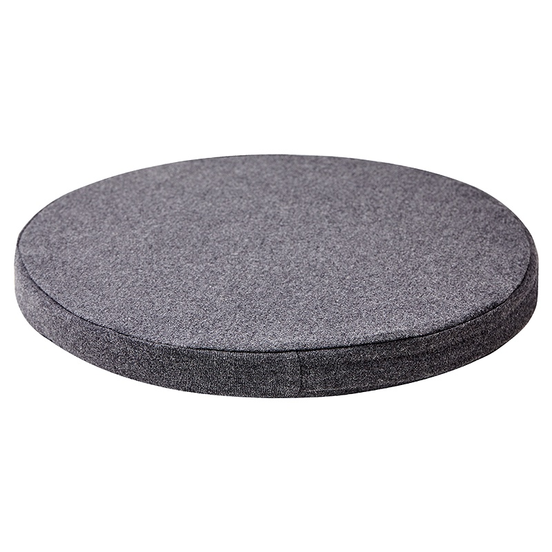 苏宁极物 日式纯色记忆棉圆形坐垫