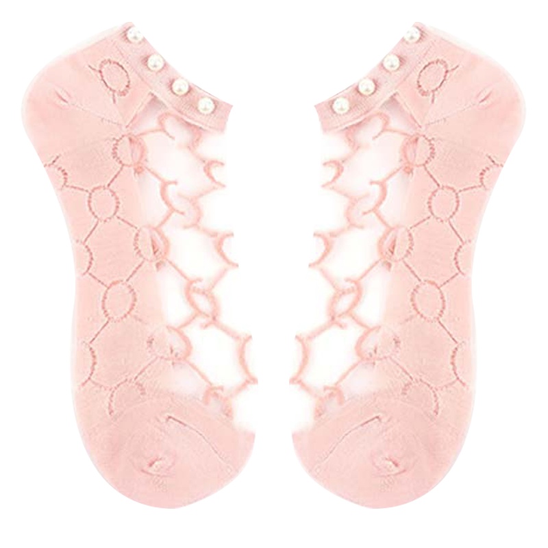 舞蝶玻璃丝袜子 时尚夏季女士短袜 透气舒适厂家直发