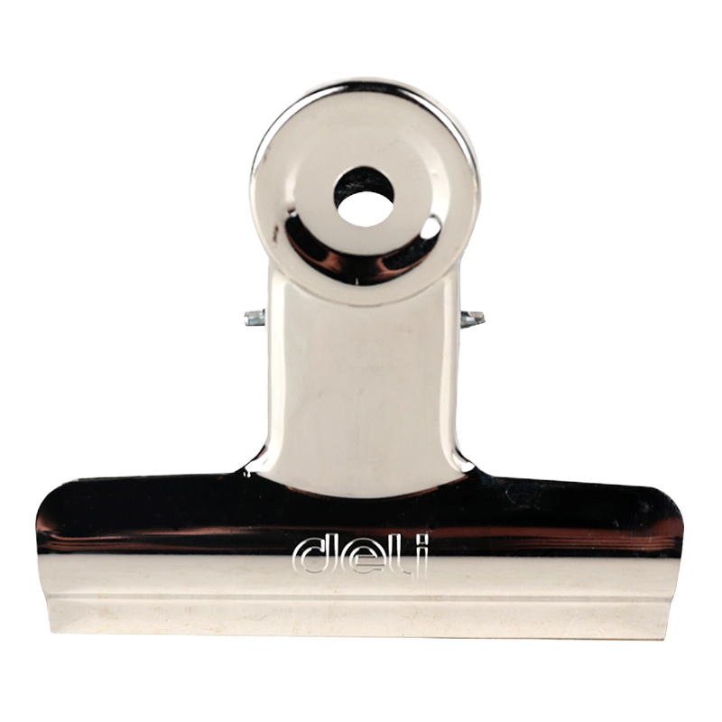 得力(Deli)9521 圆形票夹 财务票夹 快递单夹 76mm (6只装)