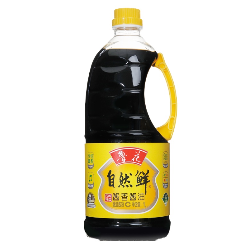 鲁花自然鲜酱香酱油 1L/桶