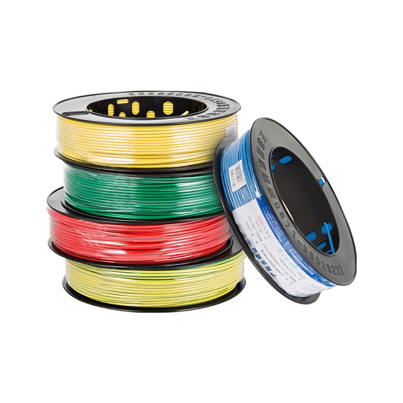 正泰电线国标家装单股铜线硬线BV1.5/2.5/4/6平方铜照明家用电缆电源线电工电线 BV单芯硬线家用电线