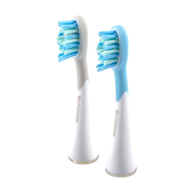 西屋(Westinghouse)牙刷头WT01 电动牙刷刷头2个 适用于WT-301W,P,B WT-501W,601W