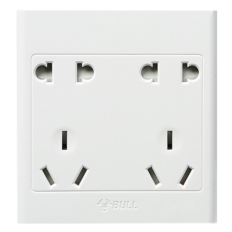 公牛(bull) 墙开 G09Z423 明装十孔 86型白