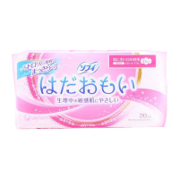 unicharm 尤妮佳 苏菲 温柔肌量多 日用 护翼型 卫生巾 230mm*20片/包