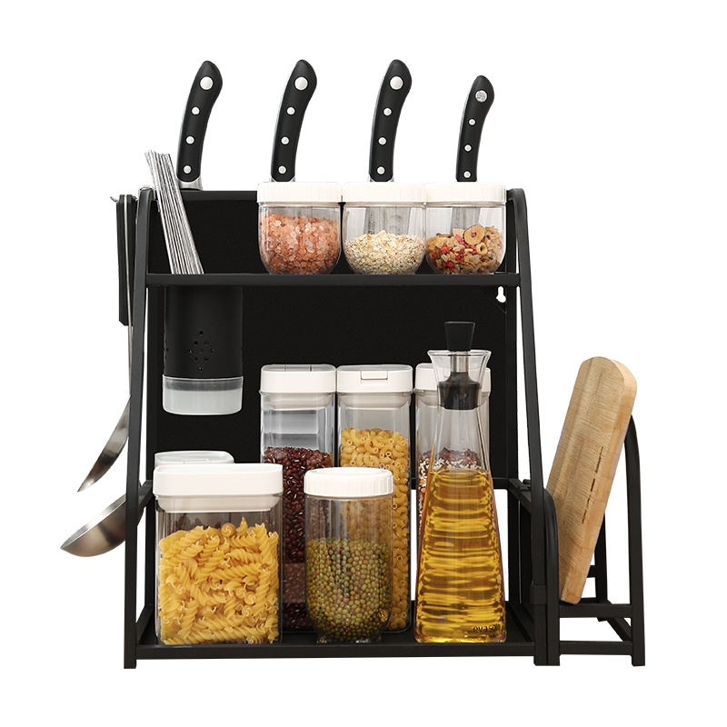 炊大皇(COOKER KING)巧收纳雅调料架TL02Y厨房置物架落地多层收纳架