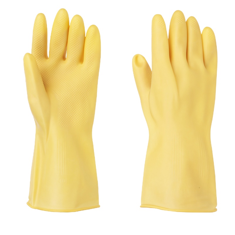 茶花(CHAHUA) 善妮欧德 橡胶手套 黄色 单双价格