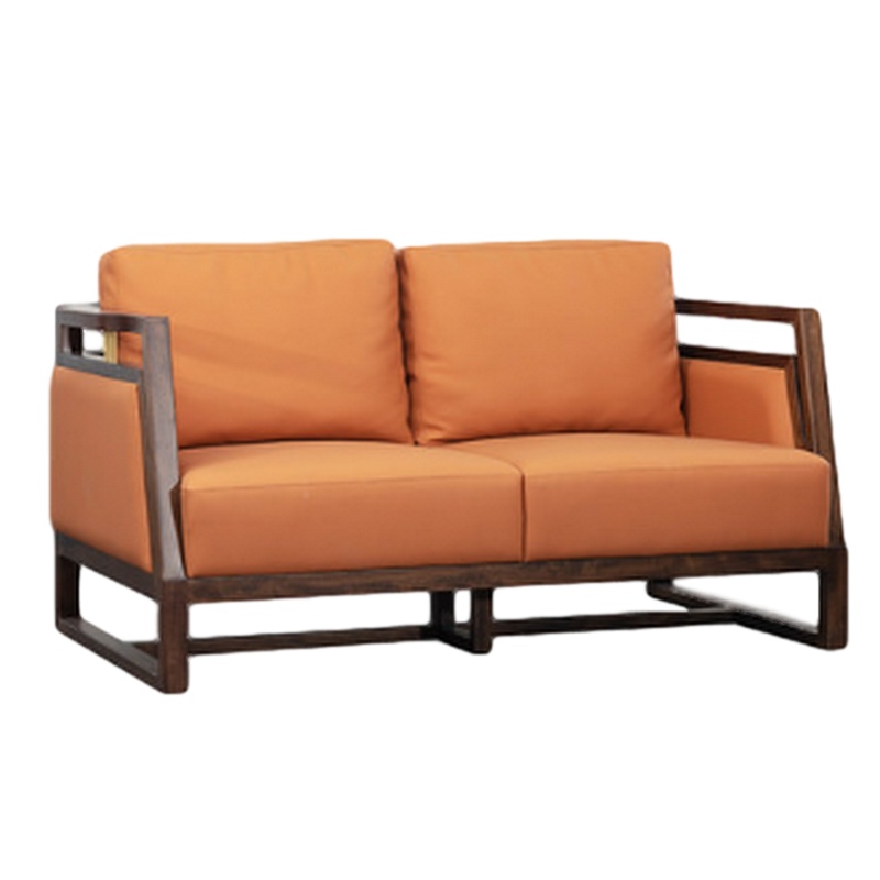 逐鹿中原新中式全实木沙发办公沙发会客沙发简约现代多色可选HC-333新中式全实木沙发办公沙发颜色备注