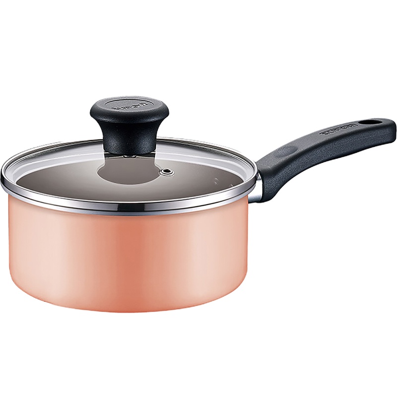 苏泊尔(SUPOR)奶锅16cm不粘锅复底奶锅炫彩易洁煮面锅辅食锅燃气灶电磁炉通用ET16KP01奶昔粉