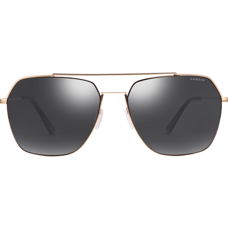 帕森（PARZIN）金属板材尼龙偏光太阳镜女时尚个性大框休闲墨镜男8179