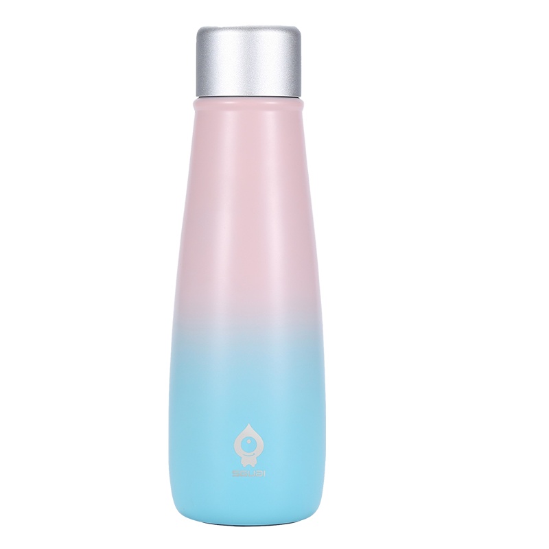 单爱-小水怪G5智能保温杯女男士杯子便携情侣304不锈钢提醒喝水杯