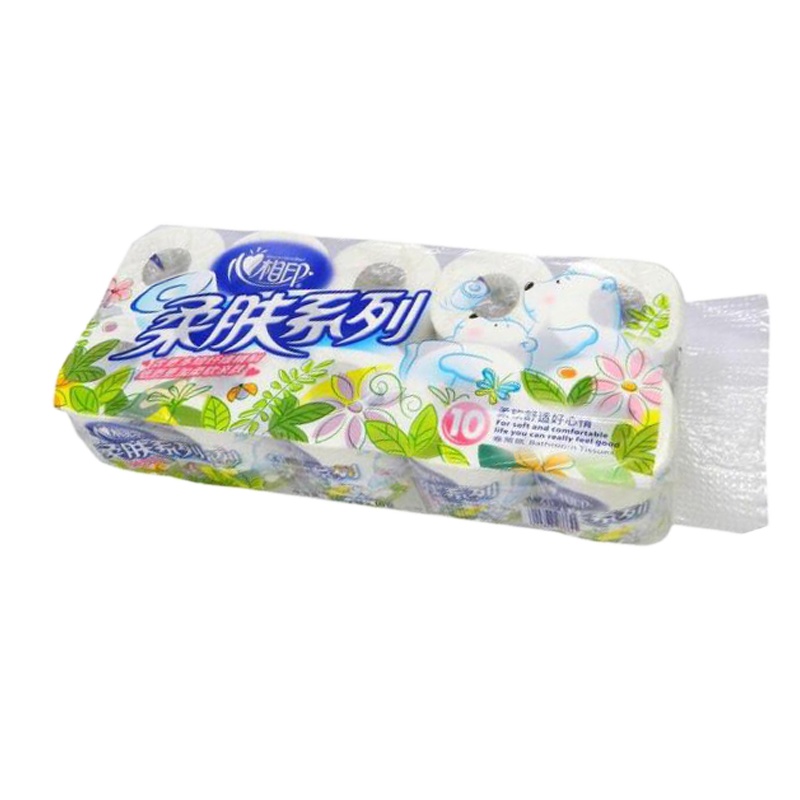 心相印 BT1410 卷纸有芯卷筒纸筒140g共10卷厕所卫生纸家庭家用 1提