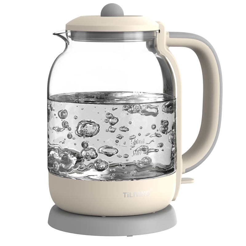 TILIVING钛立维电水壶家用自动烧水壶玻璃热水壶自动断电开水壶