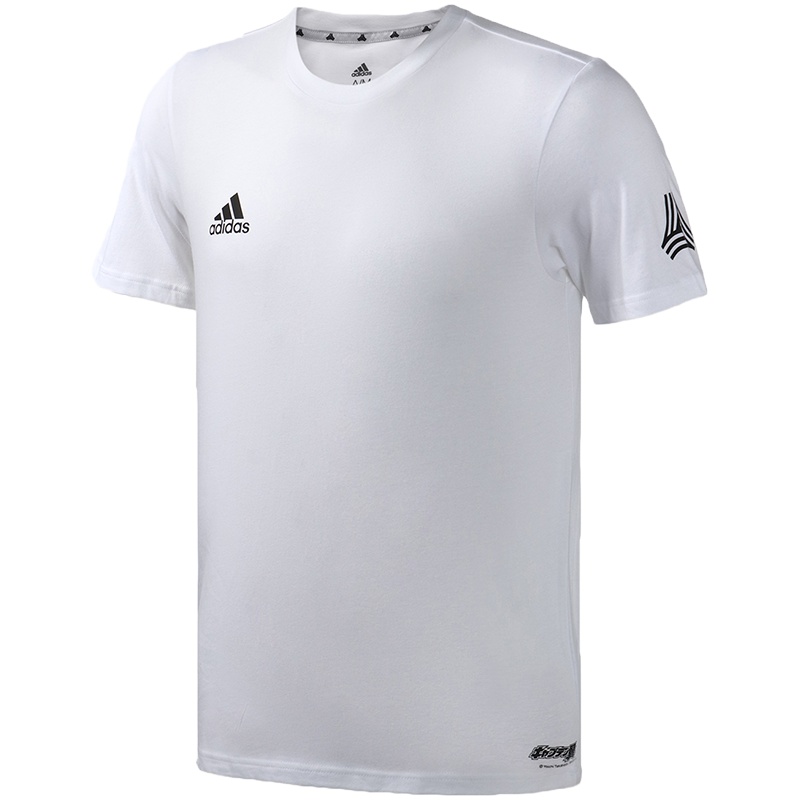 阿迪达斯男服短袖T恤足球小将运动健身足球服装FJ6227