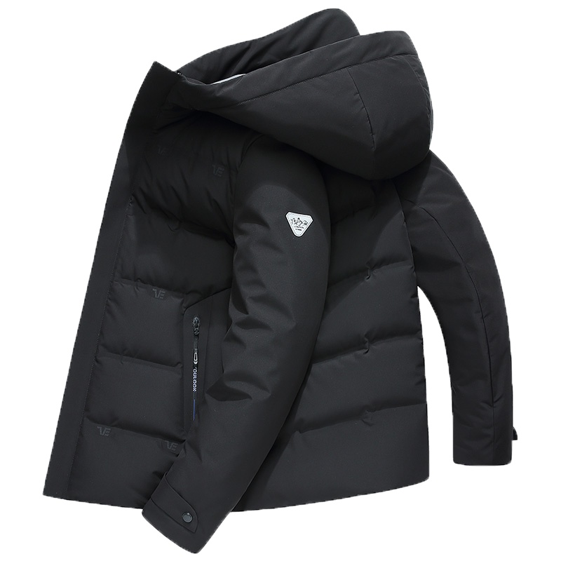 花花公子(PLAYBOY ICON)男士短款2020年新款秋冬潮流帅气时尚羽绒服