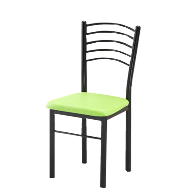 周鼎皖椅子现代简约餐厅椅家用凳子靠背酒店椅子餐椅铁艺成人椅)(zdwy-2钢椅)