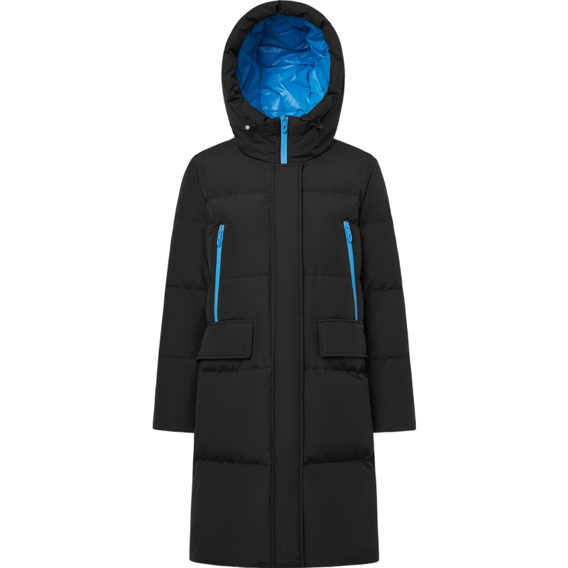 波司登羽绒服女中长款新款时尚连帽保暖冬季防寒外套