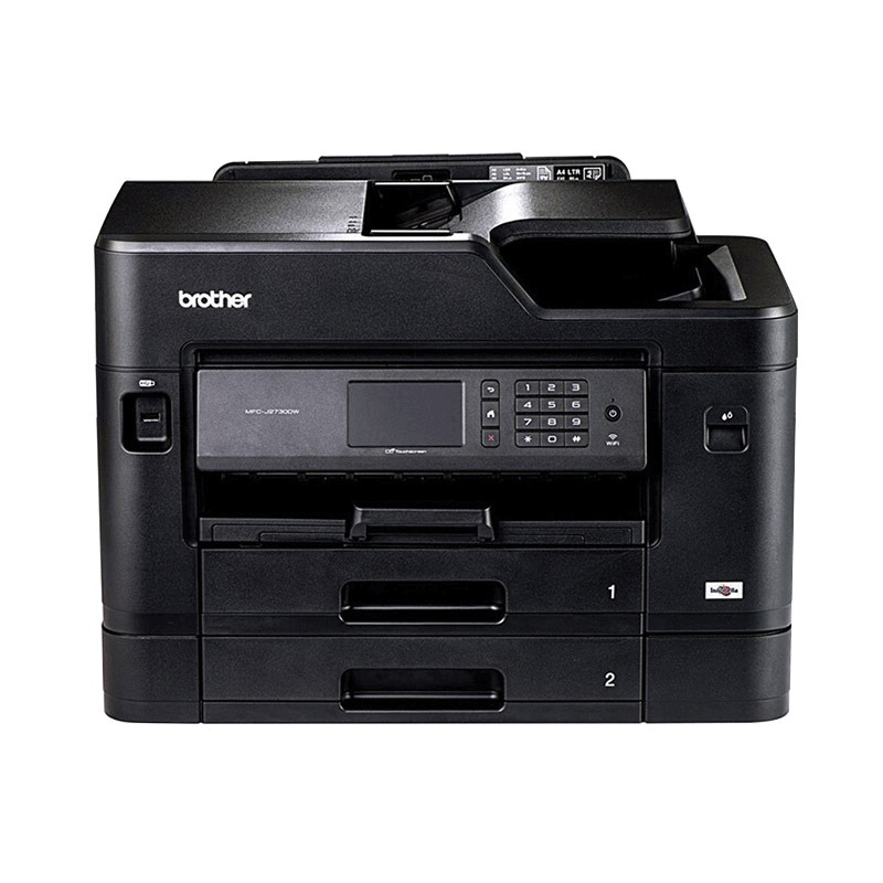 兄弟MFC-J2730DW A3I彩色喷墨打印机A3打印A4复印扫描传真多功能自动双面一体机照片办公打印机A3打印机自动双面打印无线打印复印扫描传真一体机