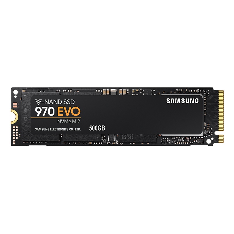 三星(SAMSUNG)500GB SSD固态硬盘 M.2接口 NVMe协议 970 EVO(MZ-V7E500BW)