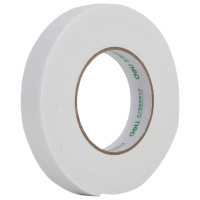 得力(deli) 30412 强粘力双面胶带泡棉海绵胶带泡沫胶带 24mm*5Y(4.57米)