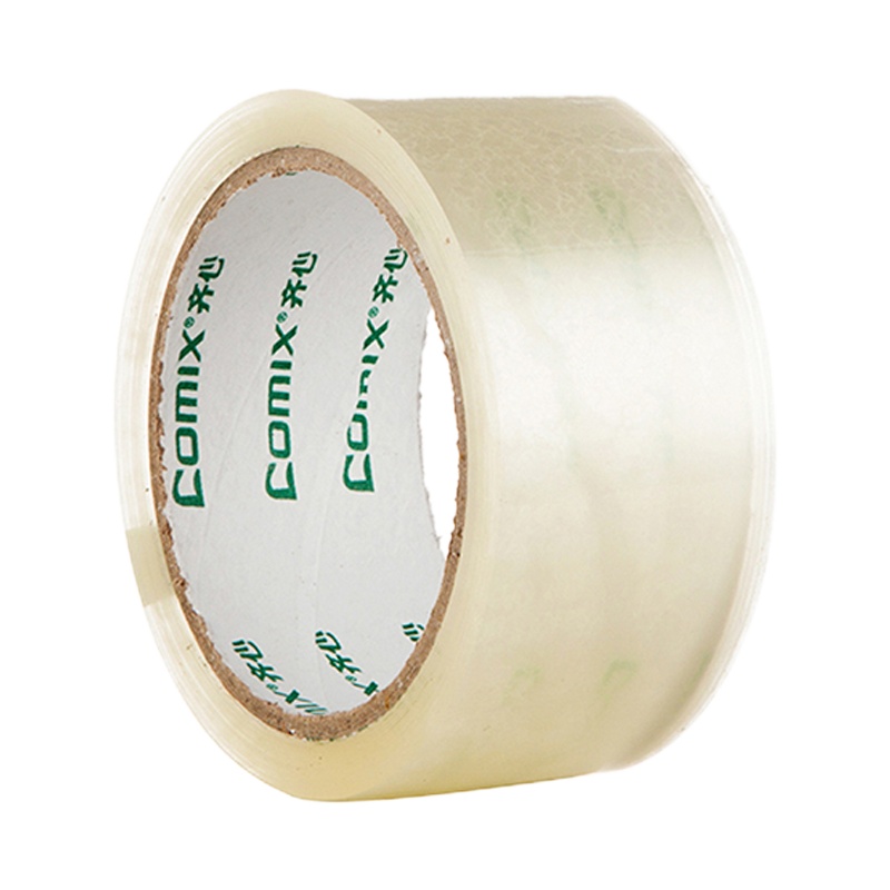 齐心(comix)XSW JF4505-6封箱胶带 单卷装 45mm*50y