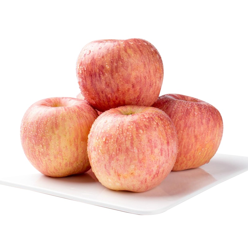 燎原 正宗山东栖霞苹果 红富士 果直径80以上 产地直发5斤装 2.5kg