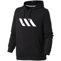 adidas男装卫衣篮球连帽套头衫休闲运动服DP5693 L DP5693黑色