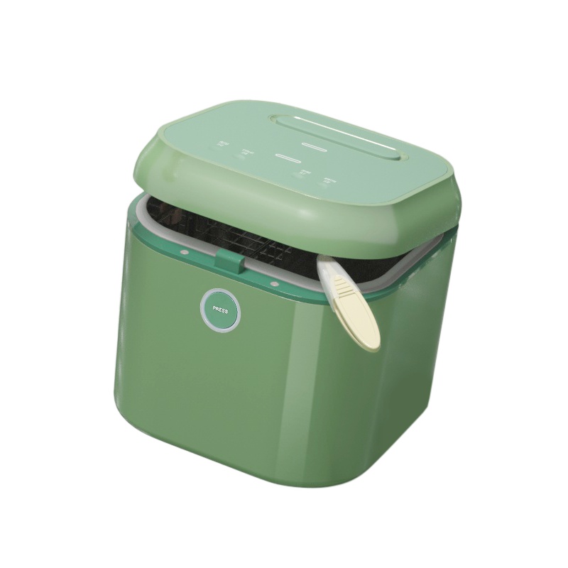 babycare紫外线消毒柜奶瓶消毒器带烘干 多功能婴儿奶瓶不锈钢消毒锅柜 轻奢款爵士绿 8800S