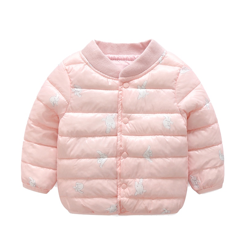 中小童可爱小清新棉衣保暖可爱印花棉服