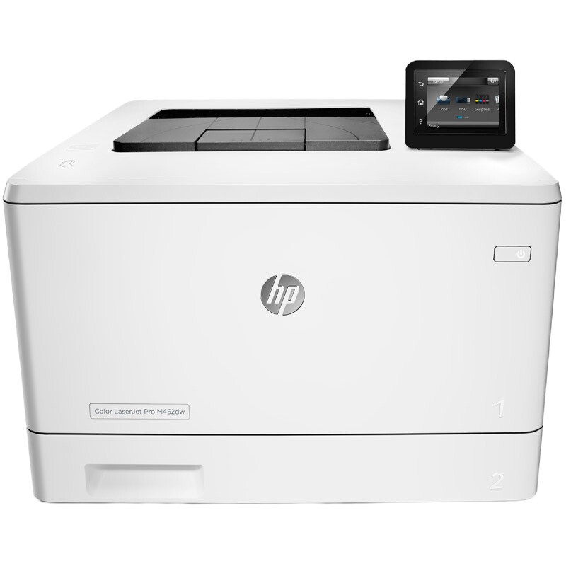 惠普HP Color LaserJet Pro M452dw 彩色激光打印机 无线wifi 自动双面 有线网络
