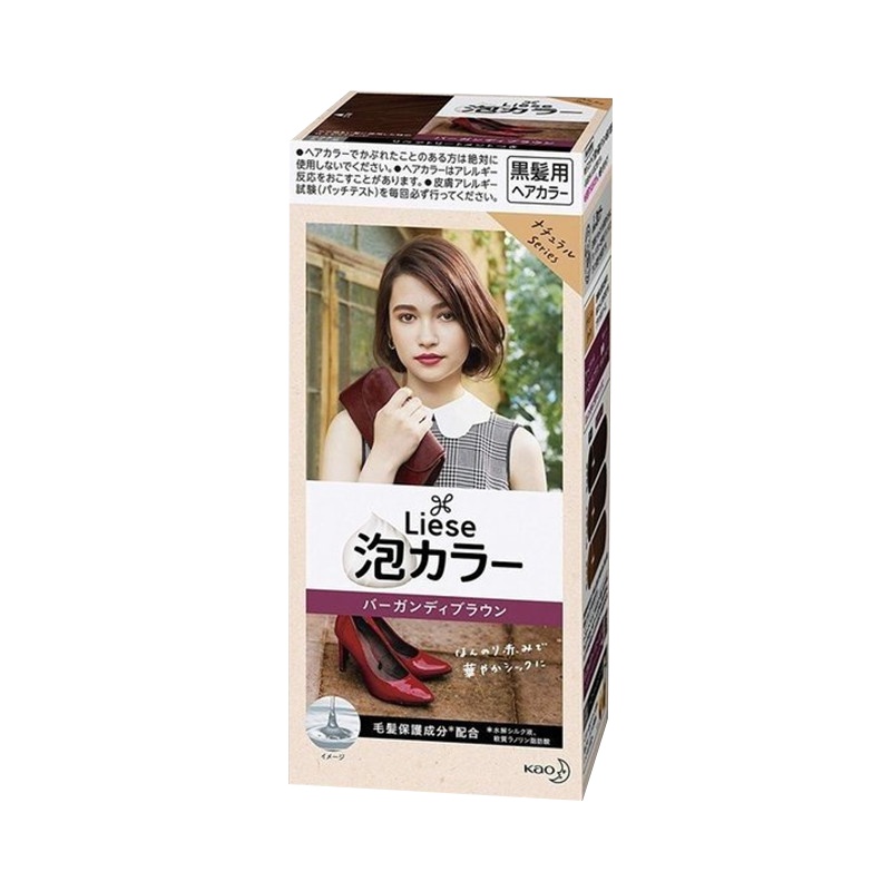 Kao 花王旗下 Liese 莉婕 泡沫染发剂 爱尔兰棕 108ml(黑发用不遮白)