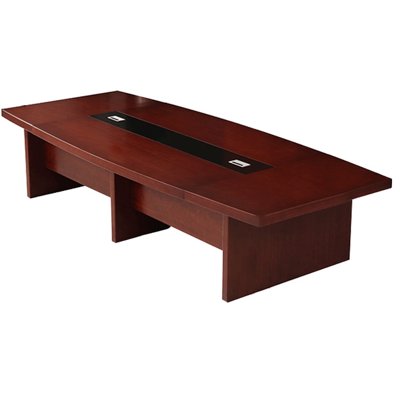 三圣 办公家具会议桌长桌培训桌油漆实木贴皮洽谈桌会客接待桌办公桌会议桌 2米