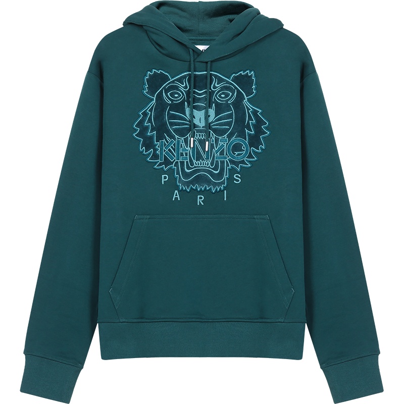 KENZO 高田贤三 男士 胶囊系列棉质连帽长袖卫衣运动衫 FA6 5SW310 4XJ