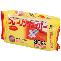 家柏饰(CORATED)静电除尘纸平板擦地清洁拖布 性地板拖把拖地吸尘纸巾替换布