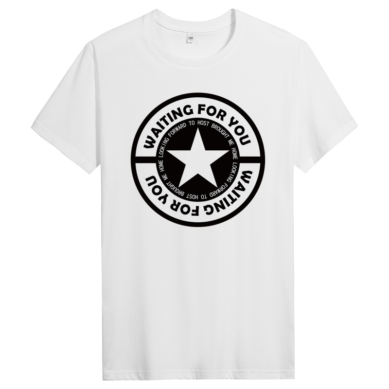 男短袖夏季纯棉T恤青年潮牌上衣服修身半袖 DT10035