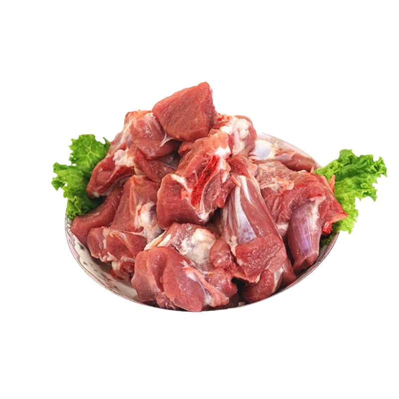 货出六盘精选农户散养震湖黑山羊 羔羊羊肉整羊切块2斤