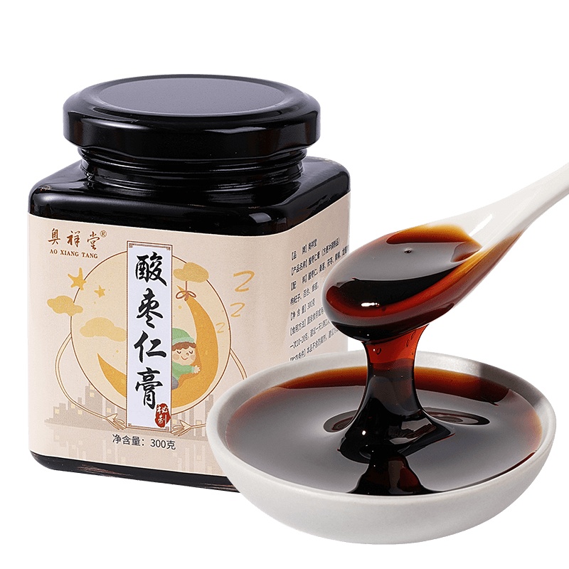 [买2送1]奥祥堂酸枣仁膏百合粉桑葚茯苓丸桂圆黄精助安舒睡前梦安灵神眠茶