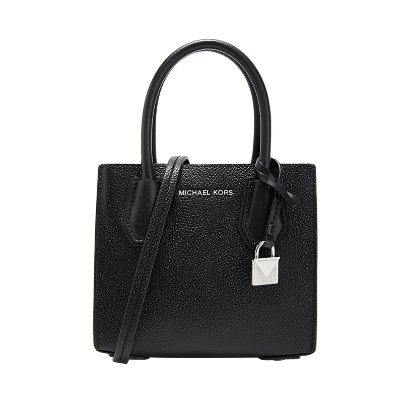 Michael Kors/迈克·科尔斯女士MERCER系列牛皮手提单肩包30S9SM9M0L黑色001